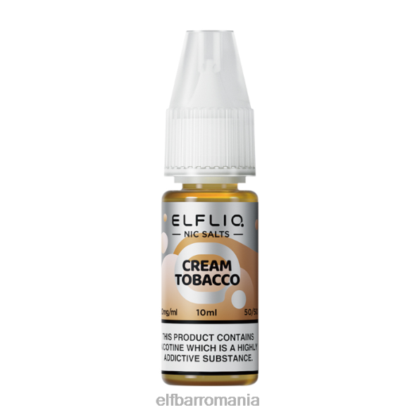 elfbar elfliq cremă tutun nic săruri -10ml-10 mg/ml original DF24S211