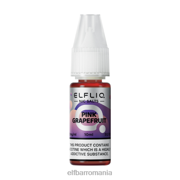 elfbar elfliq grepfrut roz nic săruri - 10ml-10 mg/ml original DF24S202