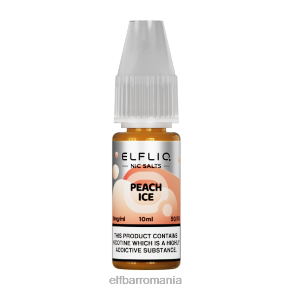 elfbar elfliq nic saruri - gheata de piersici - 10ml-10 mg/ml original DF24S185
