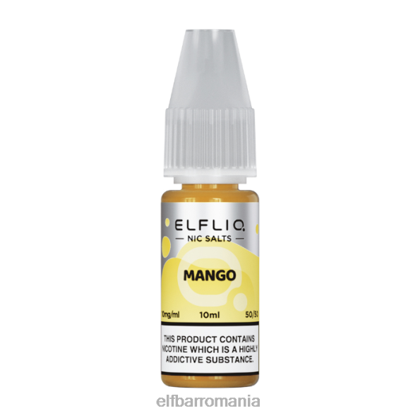 elfbar elfliq nic saruri - mango - 10ml-20 mg/ml original DF24S189