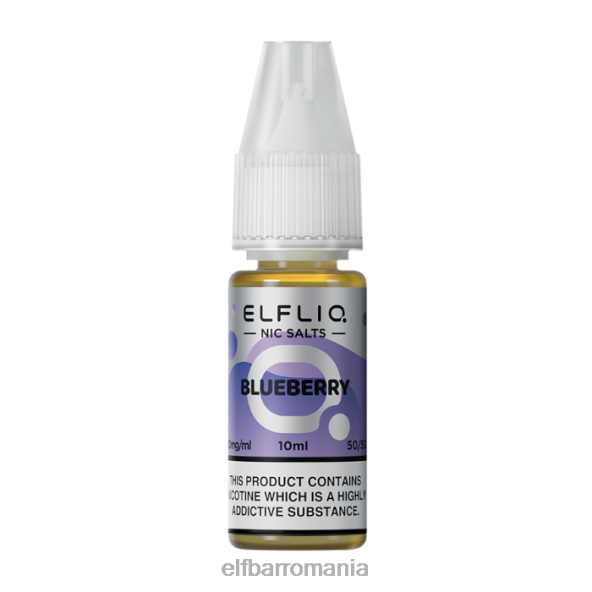 elfbar elfliq săruri nic de afine - 10ml-10 mg/ml original DF24S215