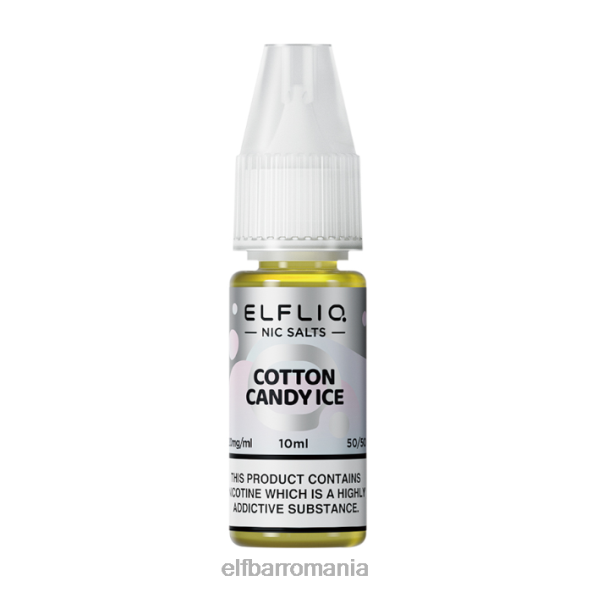 elfbar elfliq vată de zahăr săruri de gheață - 10ml-10 mg/ml original DF24S213