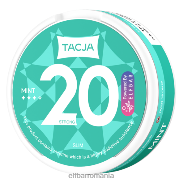 elfbar tacja pungă cu nicotină - mentă - 1buc-12mg/g original DF24S231