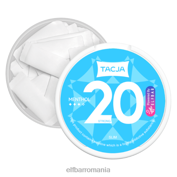 elfbar tacja pungă cu nicotină - mentol - 1buc-18mg/g original DF24S222