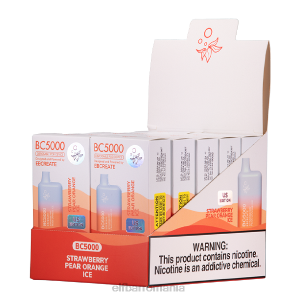 ELFBAR capsuni pere portocale gheata bc5000 consumator - 40mg - single DFB3420