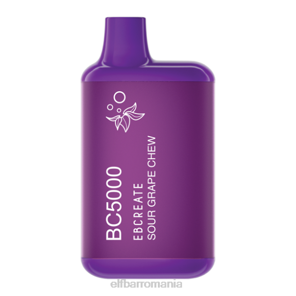 ELFBAR mestecat de struguri acri ebcreate bc5000 ediție termică consumator - 50 mg - singur DFB3469
