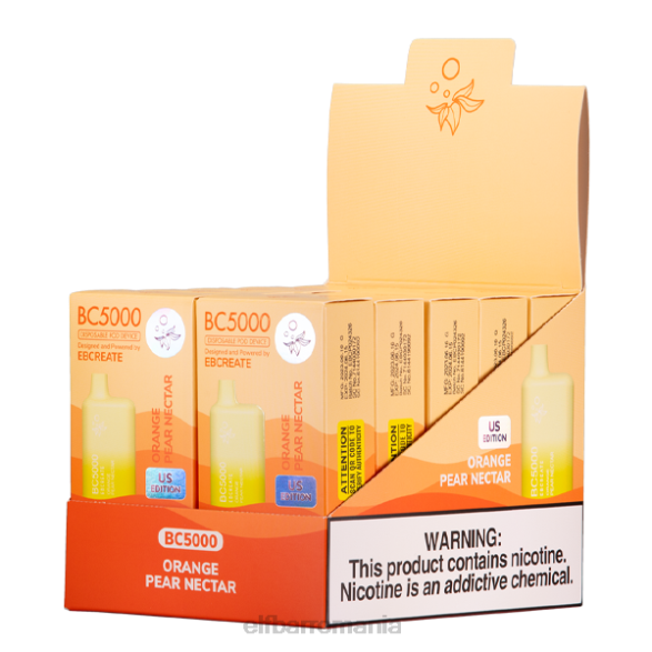 ELFBAR nectar de pere portocale bc5000 consumator - 50mg - singur DFB3418