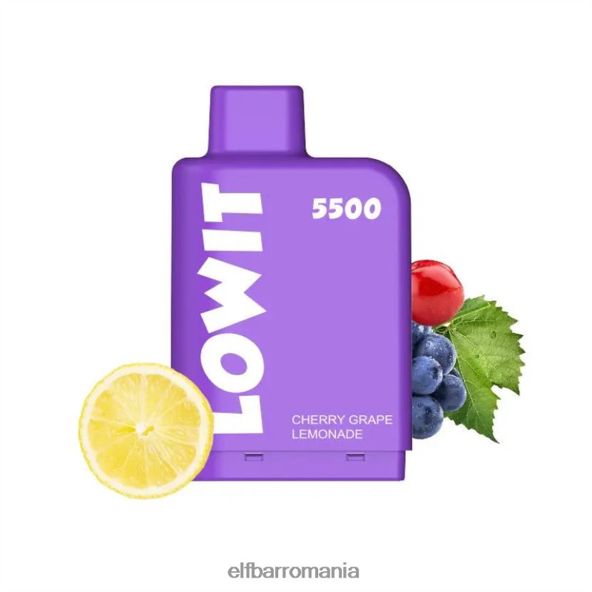 ELFBAR pod preumplut lowit 5500 pufuri 2%nic limonada de struguri de cirese R06FNN148