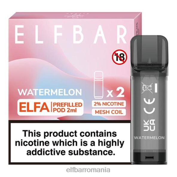 elfbar elfa pastă preumplută - 2ml - 20mg (pachet de 2) bomboane de cireșe DF24S131