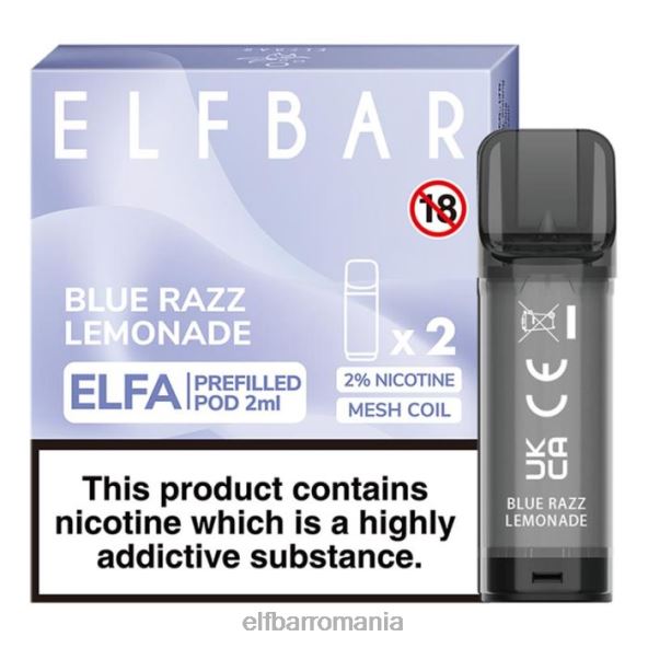 elfbar elfa pastă preumplută - 2ml - 20mg (pachet de 2) bomboane de cireșe DF24S131