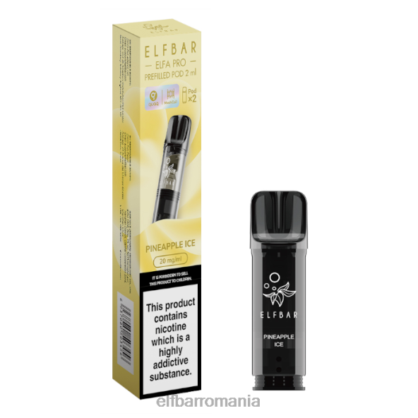 elfbar elfa pro păstăi preumplute - 20 mg - 2 buc gheata de piersici DF24S86
