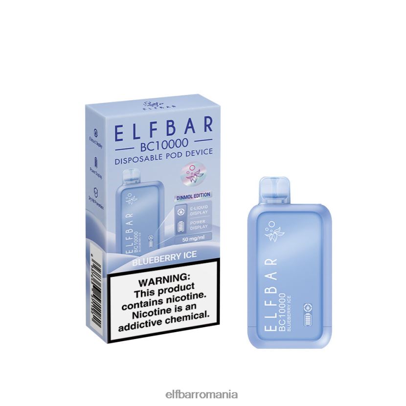 ELFBAR cea mai bună aromă vape de unică folosință bc10000 top vânzare gheata de afine R06FNN13