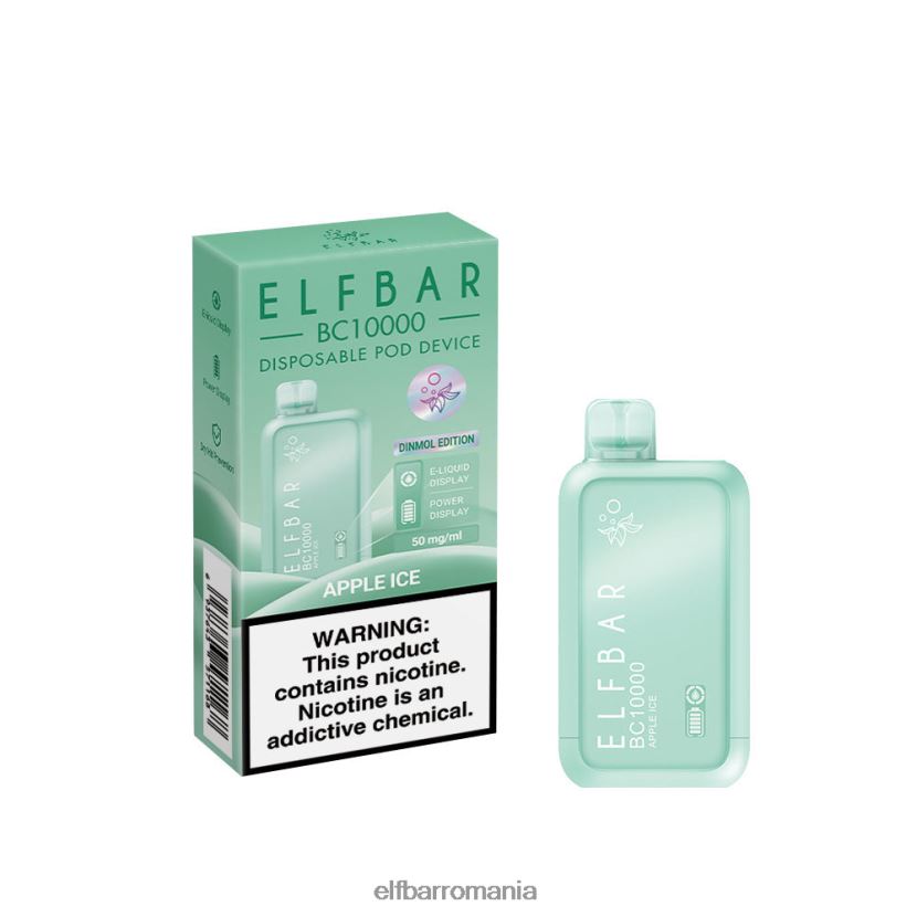 ELFBAR cea mai bună aromă vape de unică folosință seria bc10000 de gheață gheață albastră R06FNN1