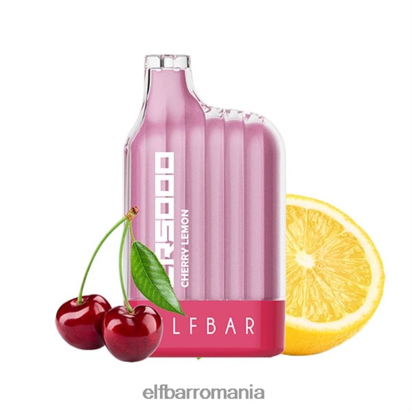 ELFBAR cea mai bună aromă vape de unică folosință seria de gheață cr5000 înghețată de căpșuni R06FNN23