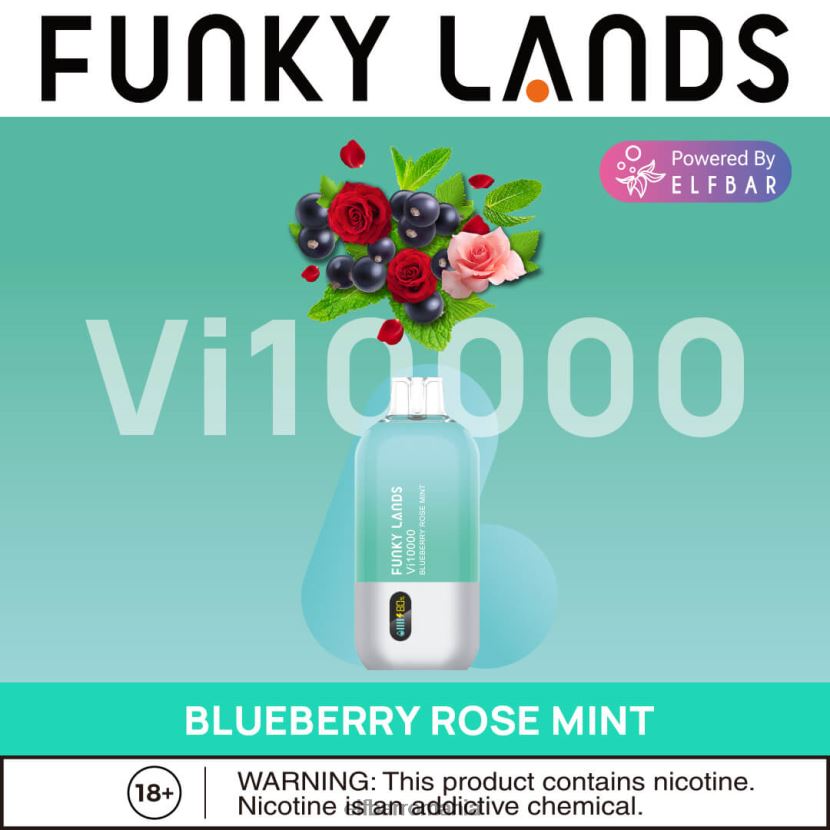 ELFBAR funky lands vape de unică folosință vi10000 puf amestec de fructe de pădure R06FNN159