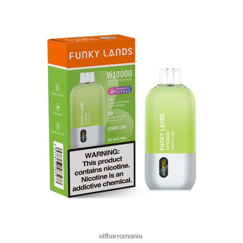 ELFBAR funky lands vape de unică folosință vi10000 puf pepene verde zmeură duo gheață R06FNN160