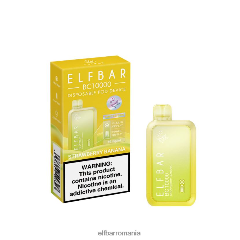 ELFBAR vape de unică folosință new bc10000 10000pufi gheață de kiwi cu căpșuni R06FNN46