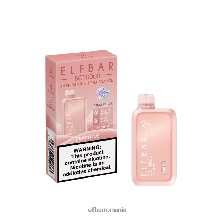 ELFBAR vape de unică folosință new bc10000 10000pufi gheață de kiwi cu căpșuni R06FNN46