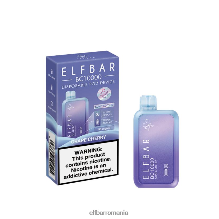 ELFBAR vape de unică folosință new bc10000 10000pufi mentă de afine R06FNN37