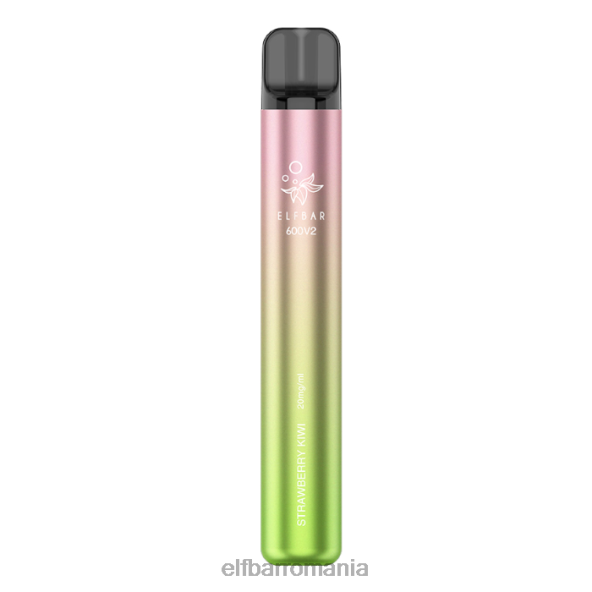 elfbar 600v2 vape de unică folosință - 20mg kiwi de căpșuni DF24S3